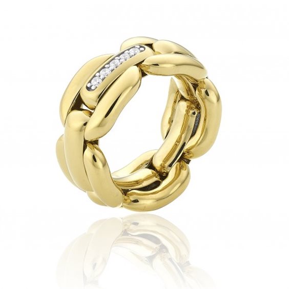Ring Chimento Woman X-tend in Gold Diamante 0.09 Ct 1A09481B11170 - 1A09481B11170